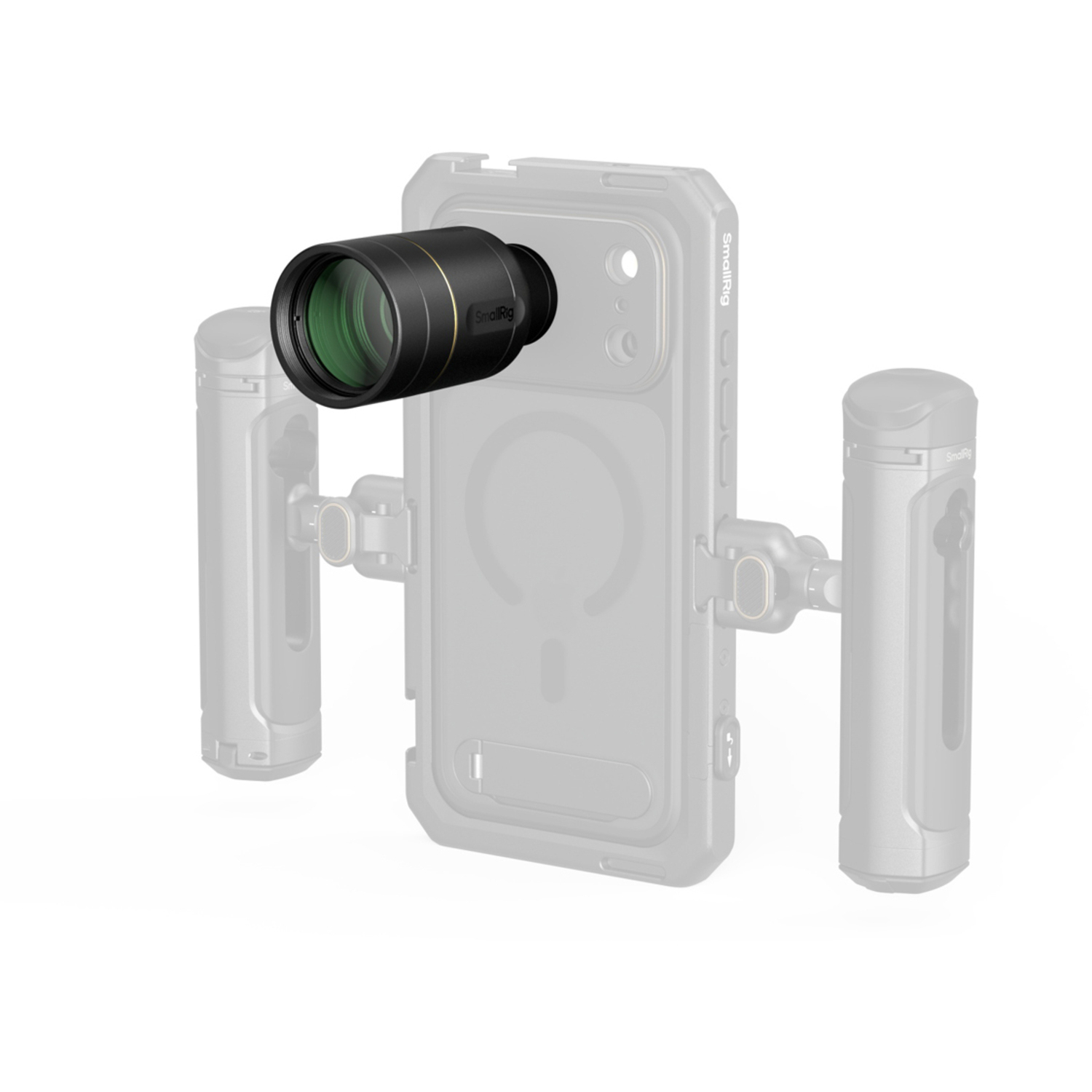 SmallRig 2-fach-Zoom-Tele- und Makroobjektiv-Set T-Mount 5334 für Smartphones
