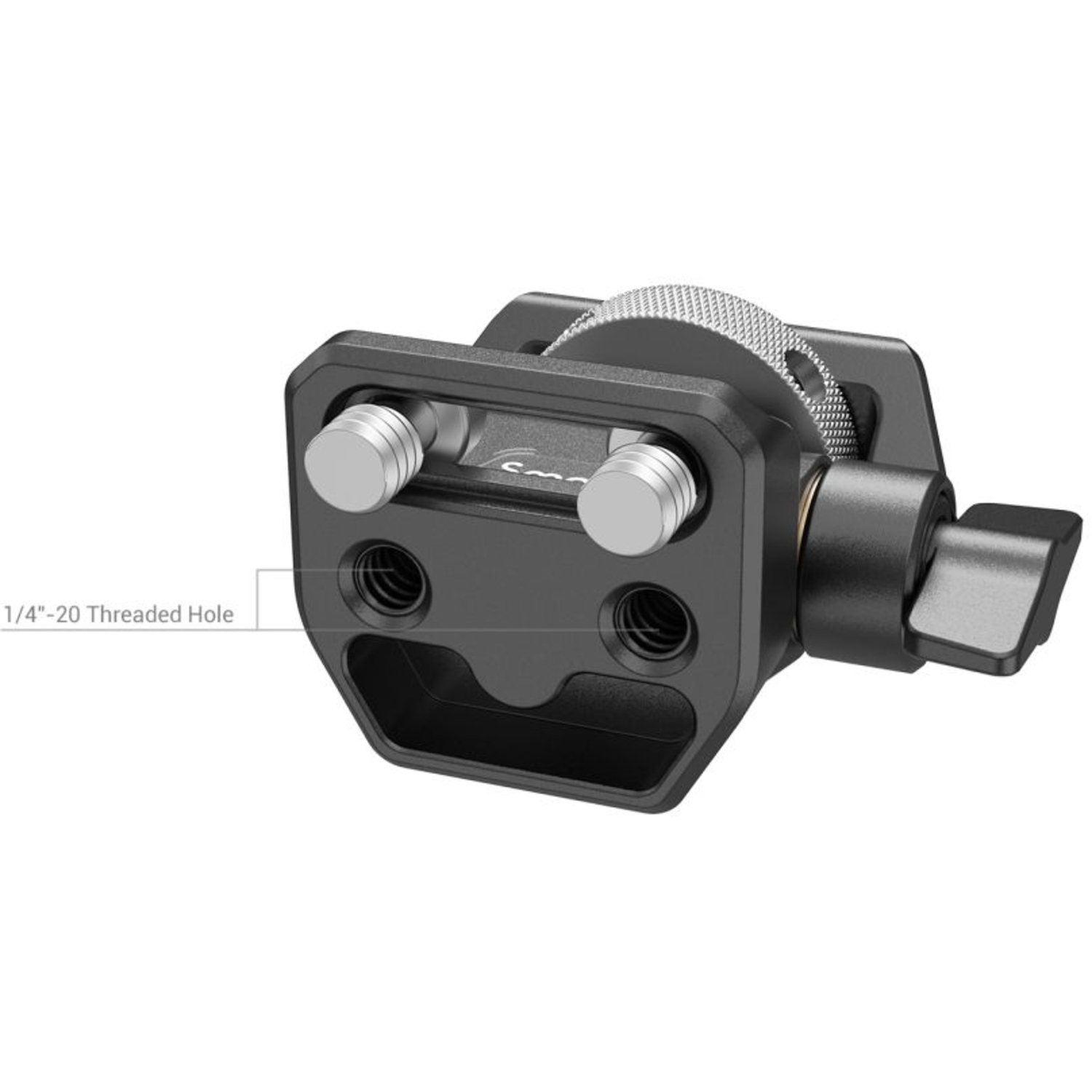 SmallRig 2904B Schwenkbare und neigbare Monitorhalterung mit 1/4"-20 Schrauben Halterung