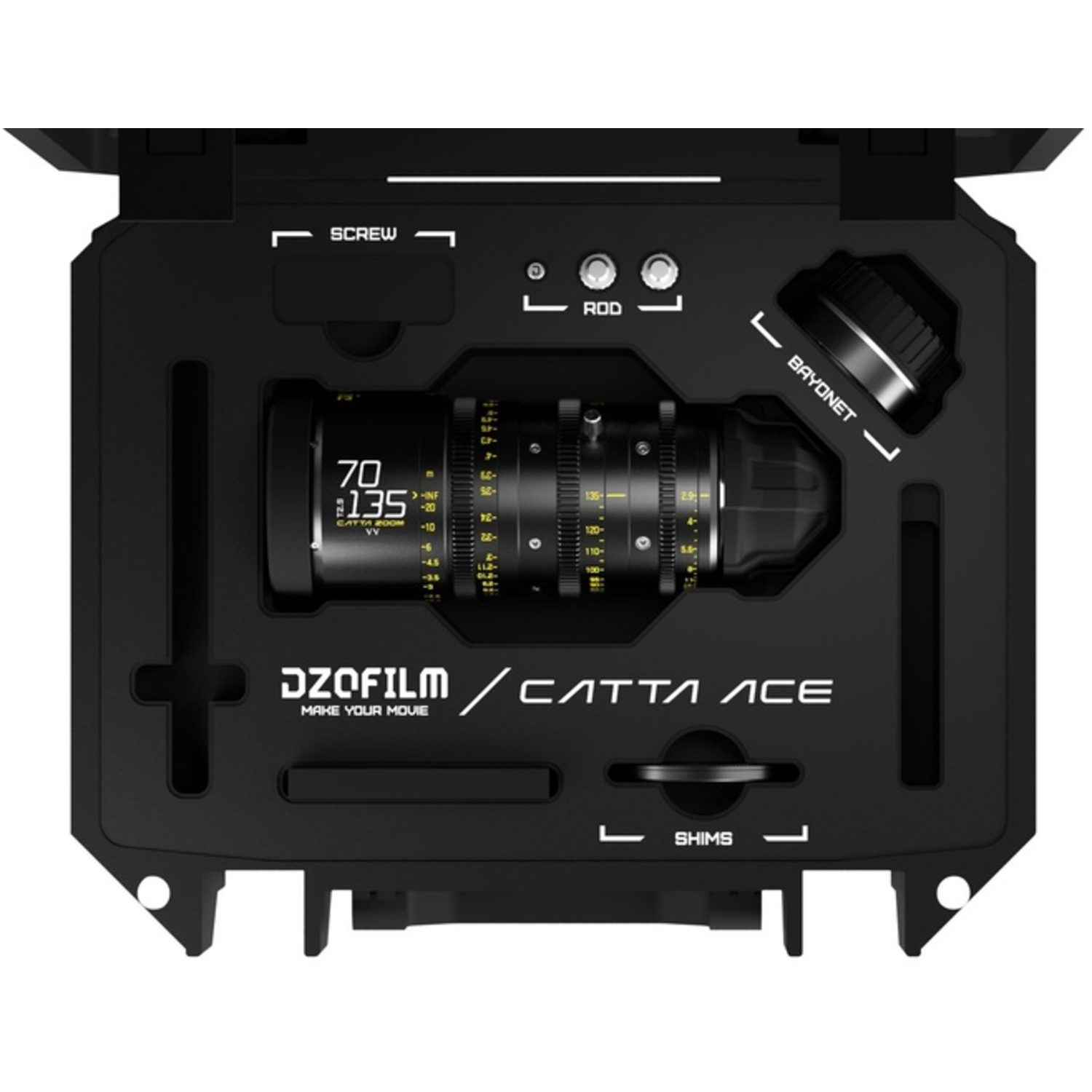DZOFILM CATTA ACE ZOOM 70-135mm T2.9 (VV/FF) für PL/EF-Mount