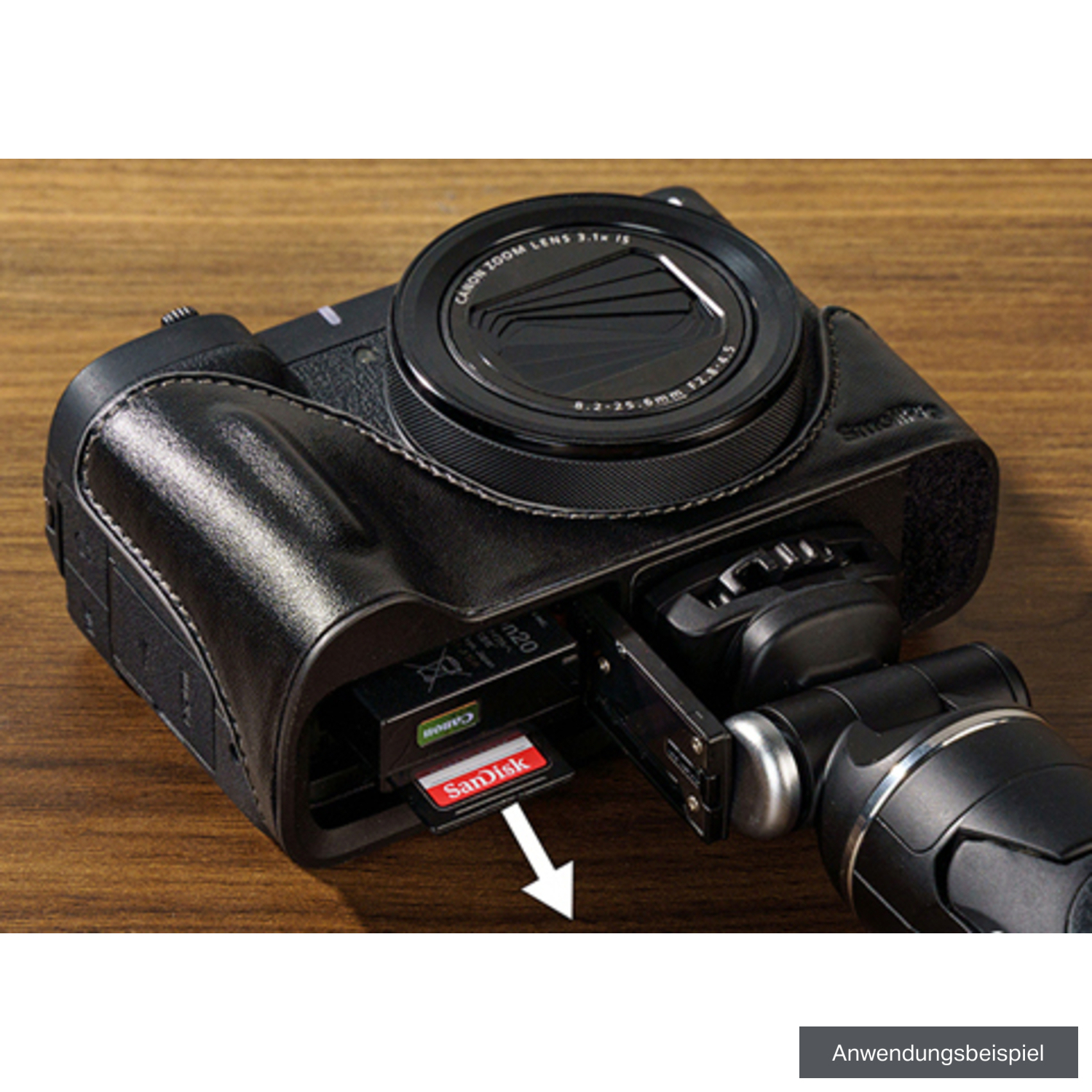 SmallRig Halbtaschen-Kit 5386 schwarz für Canon PowerShot V1