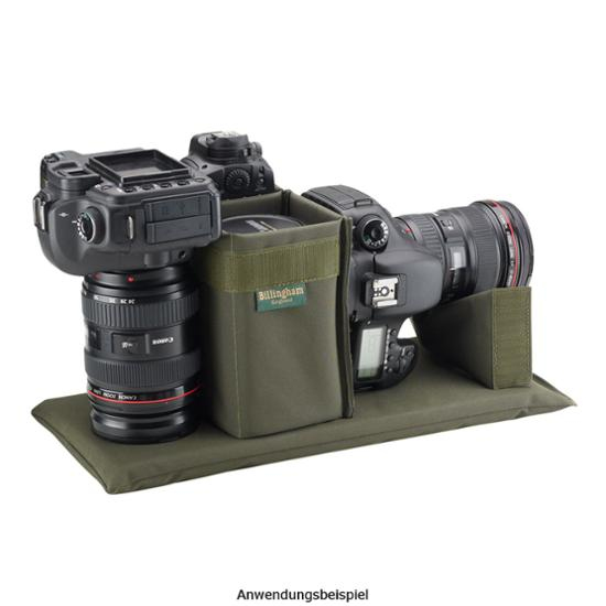 Billingham Kameratasche 307 khaki/schokoladenbraun
