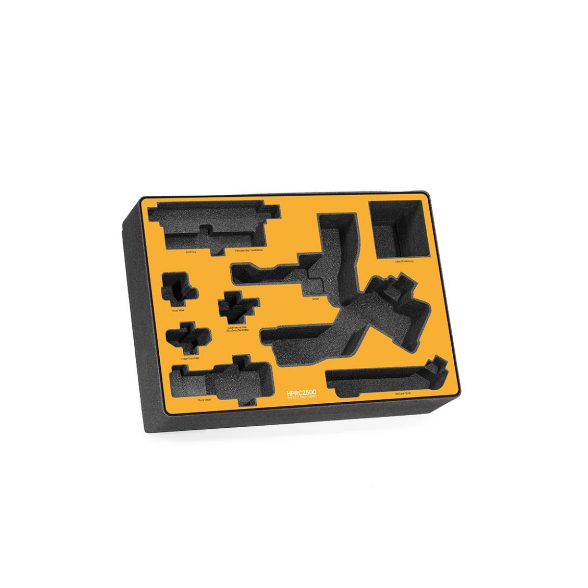 HPRC Schaumstoffeinlage-Set für DJI RONIN RS2 PRO COMBO für HPRC2500 Koffer