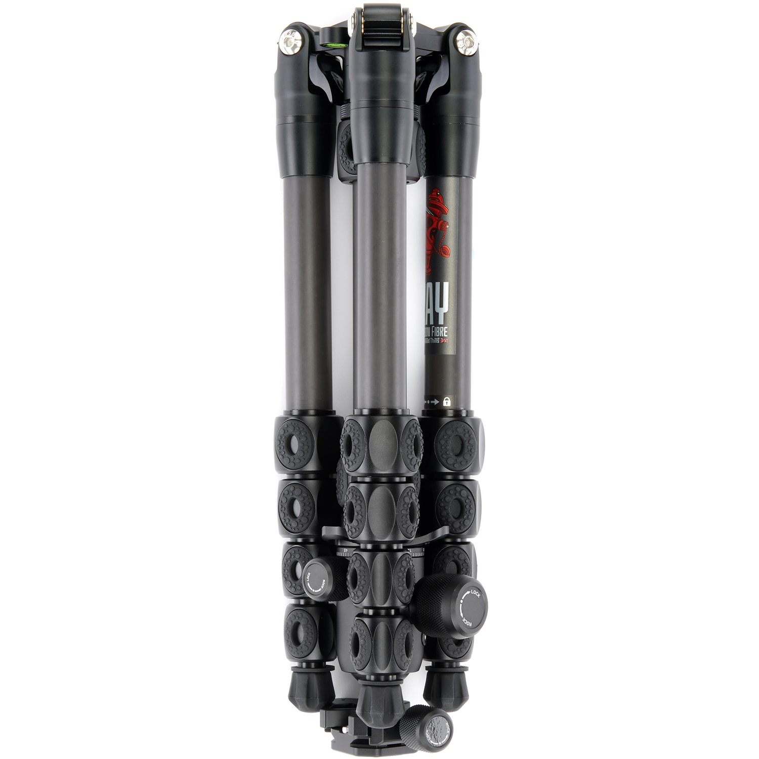 3 Legged Thing Legends Ray Reisestativ mit Kugelkopf AirHed VU Black Darkness