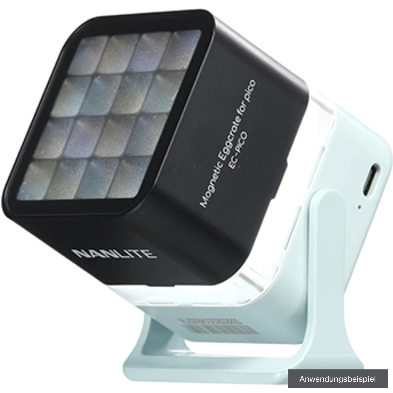 Nanlite Wabenvorsatz EC-PICO für Mini-Leuchte Pico