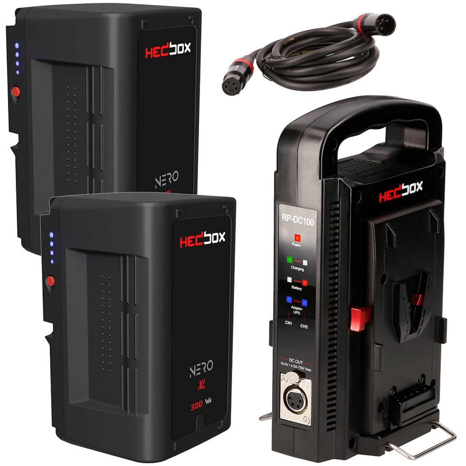 HEDBOX PROBANK 2XL Powerbank Set V-Mount