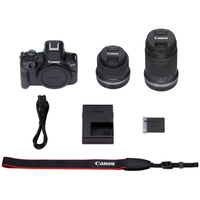 Canon EOS R50 mit RF-S 18-45mm F4.5-6.3 IS STM und RF-S 55-210mm F5-7.1 IS STM