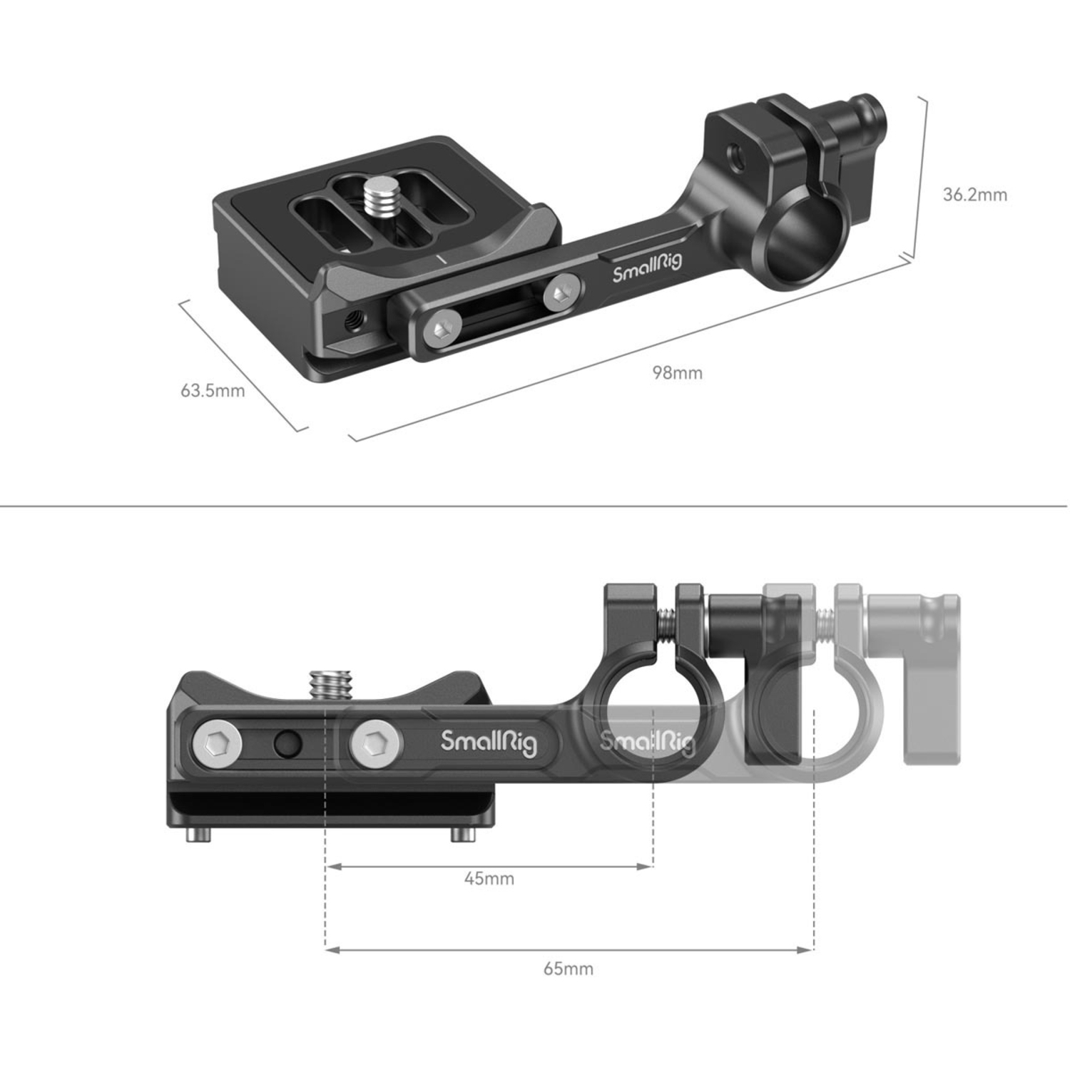 SmallRig QR Schnellwechselplatte 3853