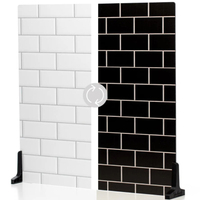 V-Flat World Duo Board White Subway /Ebony Subway