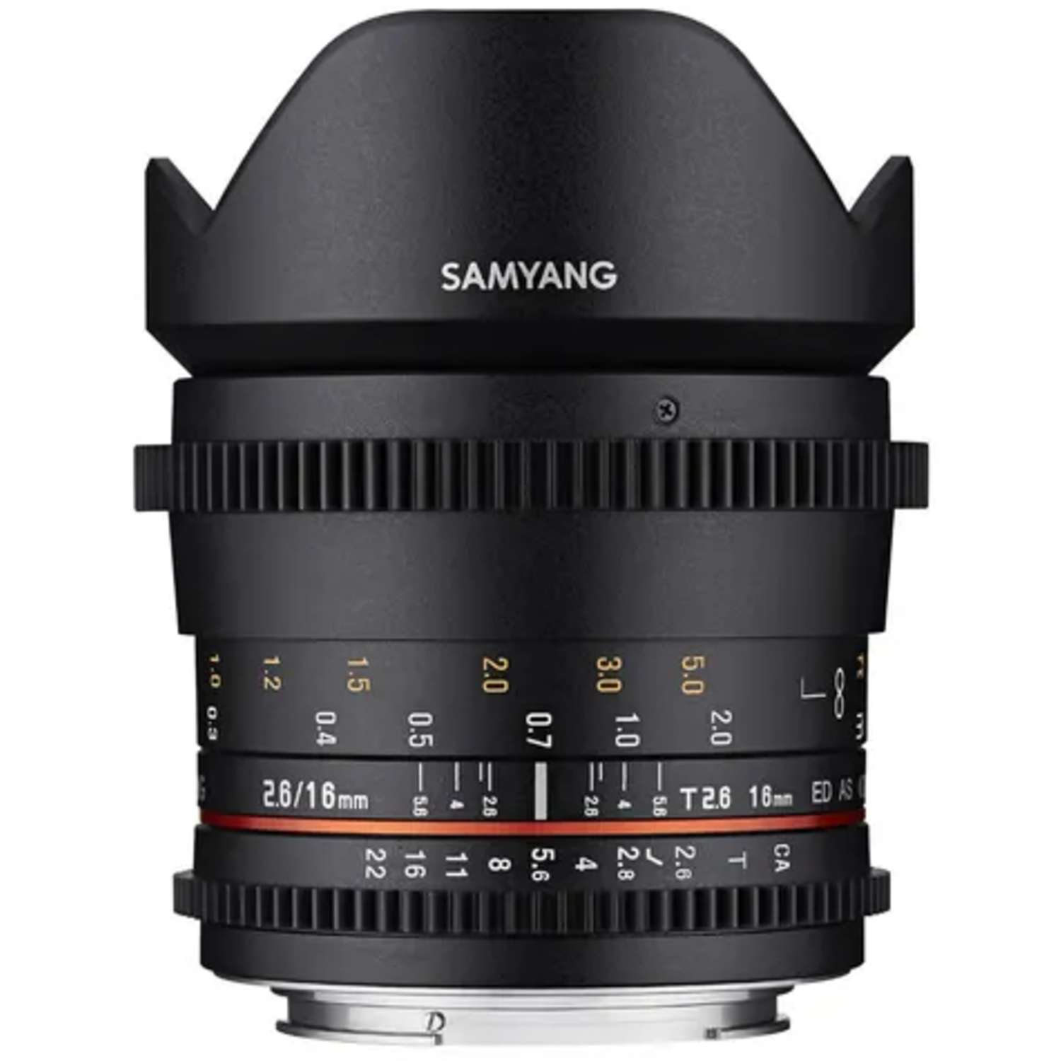 Samyang 16mm T2.6 VDSLR ED AS UMC FT