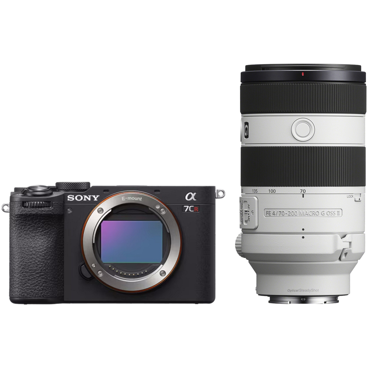 Sony Alpha 7CR mit FE 70-200mm F4 Macro G OSS II