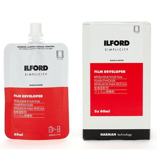 Ilford Simplicity FILM DEVELOPER - 5x 60ml SW-Entwickler