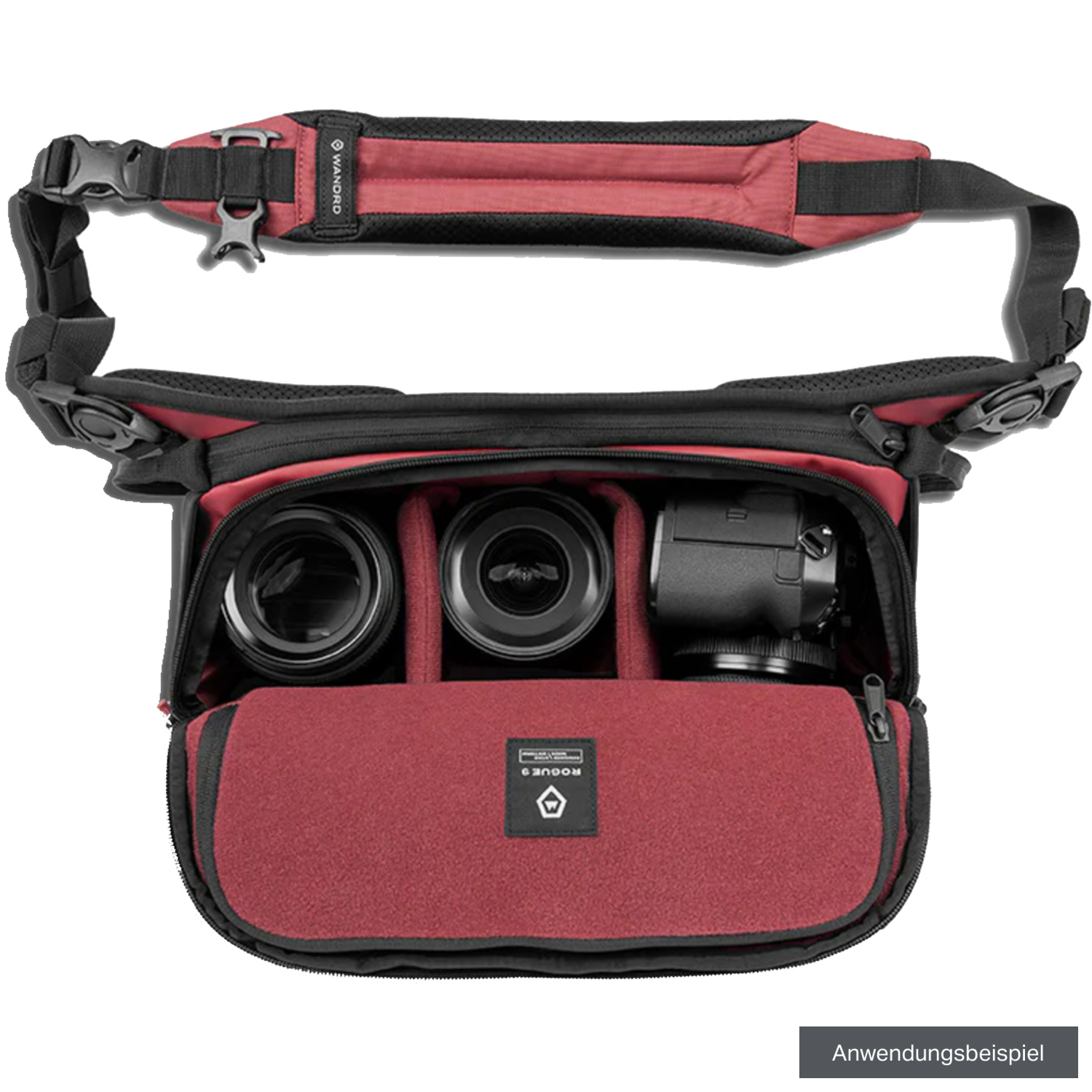 WANDRD ROGUE V2 Sling 9L Rhone Burgundy