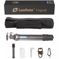 Leofoto LS224C Carbon-Dreibeinstativ + LH25 Kugelkopf + DC222C Mittelsäule