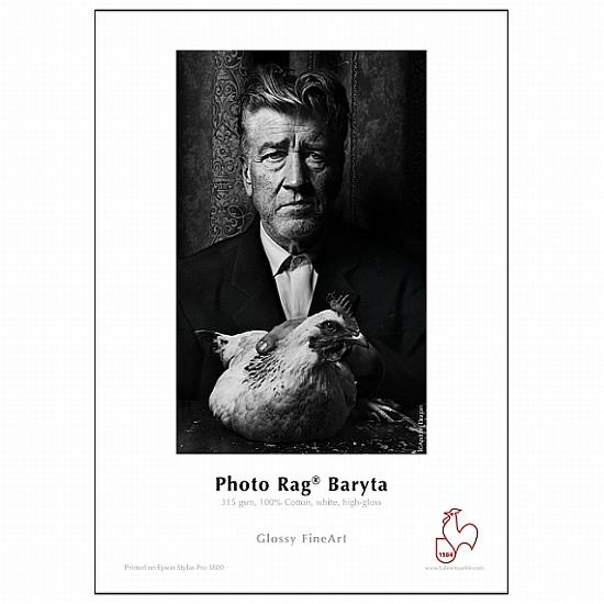 Hahnemühle Photo Rag Baryta 315g 36" 12m 100% Cotton, white, high-gloss