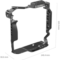 SmallRig Cage 5147 für Panasonic LUMIX DC-S1 II, DC-S1 IIE, DC-S1R II, DC-S5II, DC-S5IIX und DC-G9II mit Batteriegriff DMW-BG1/2
