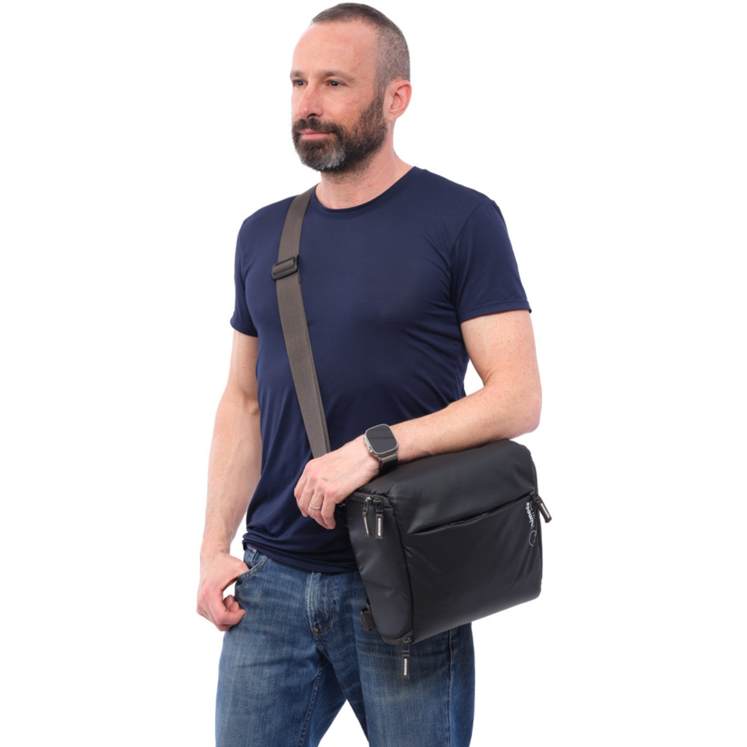 Shimoda Top Loader Medium Schwarz