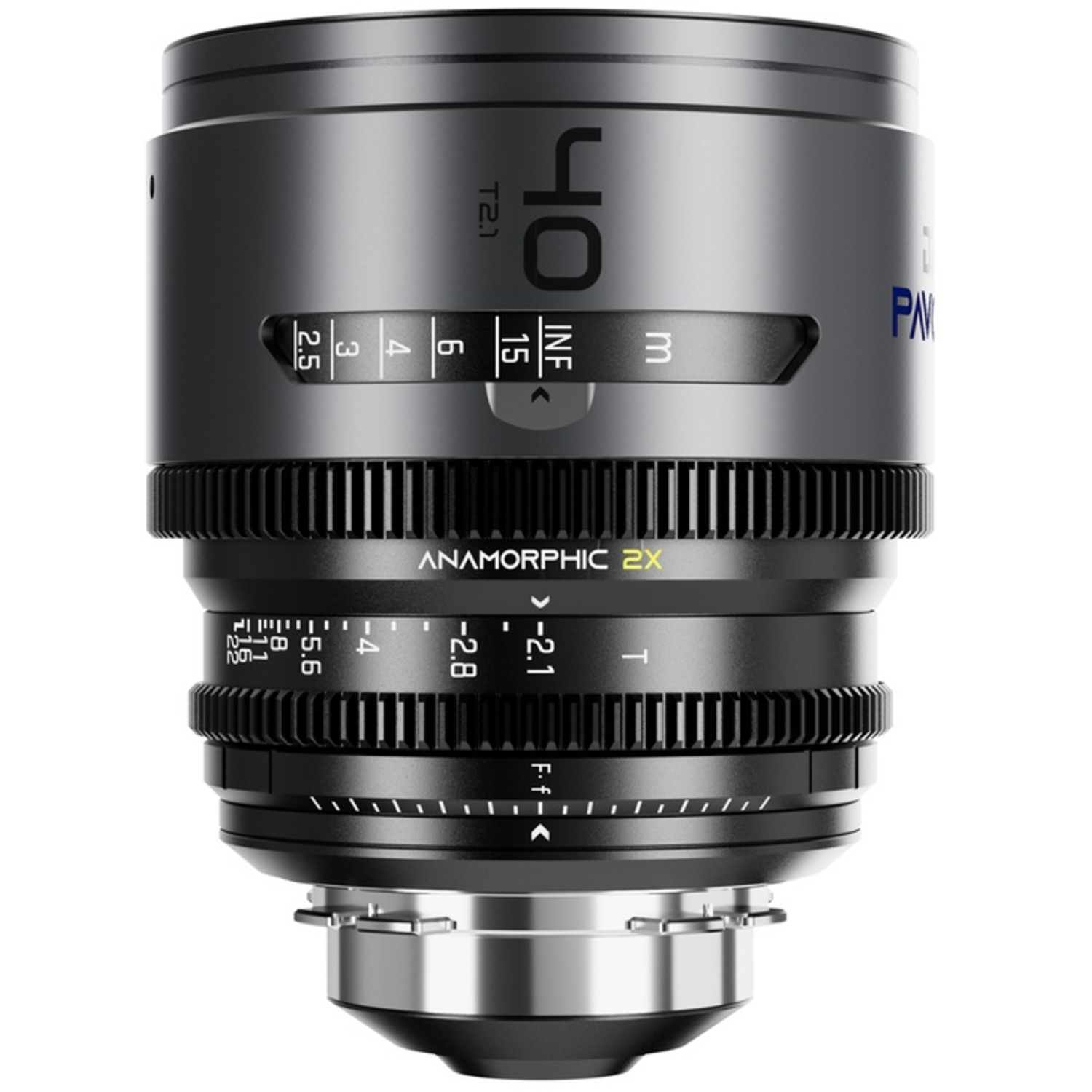 DZOFILM PAVO 2X ANAMORPHIC 40mm T2.1 Blue Coating Metric für PL/EF-Mount