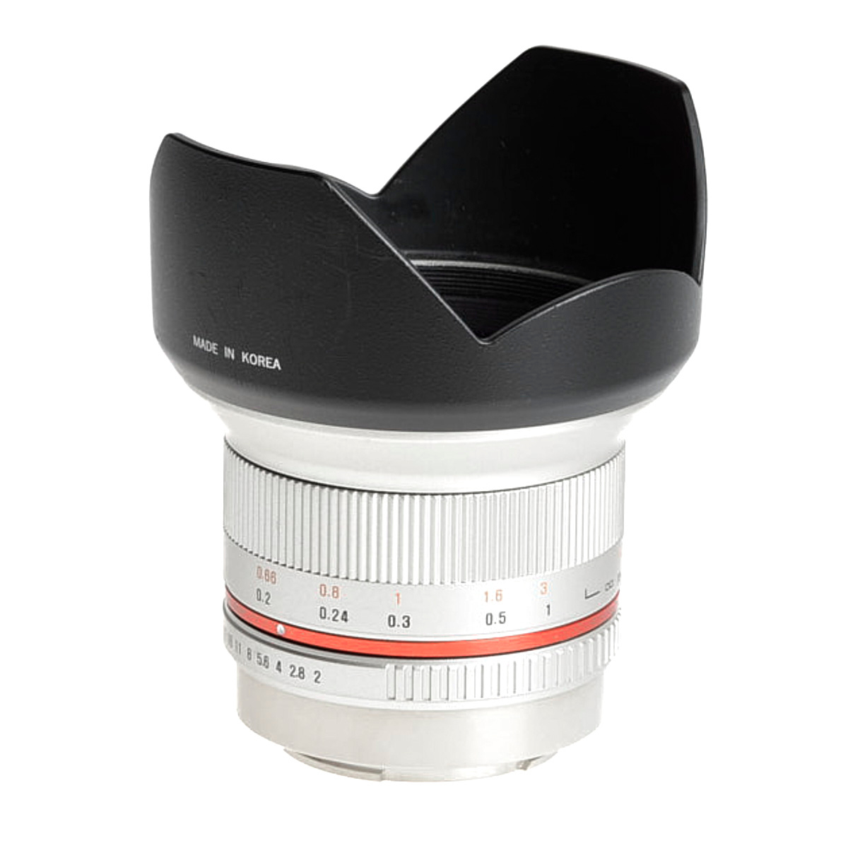 Samyang MF 12mm F2 NCS CS für Fujifilm X-Mount silber gebraucht