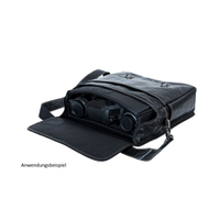 Alpenleder Kameratasche REPORTER ebenholz