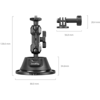 SmallRig Saugnapf-Kamerahalterungs-Kit SC-1K 4193 für Actioncams