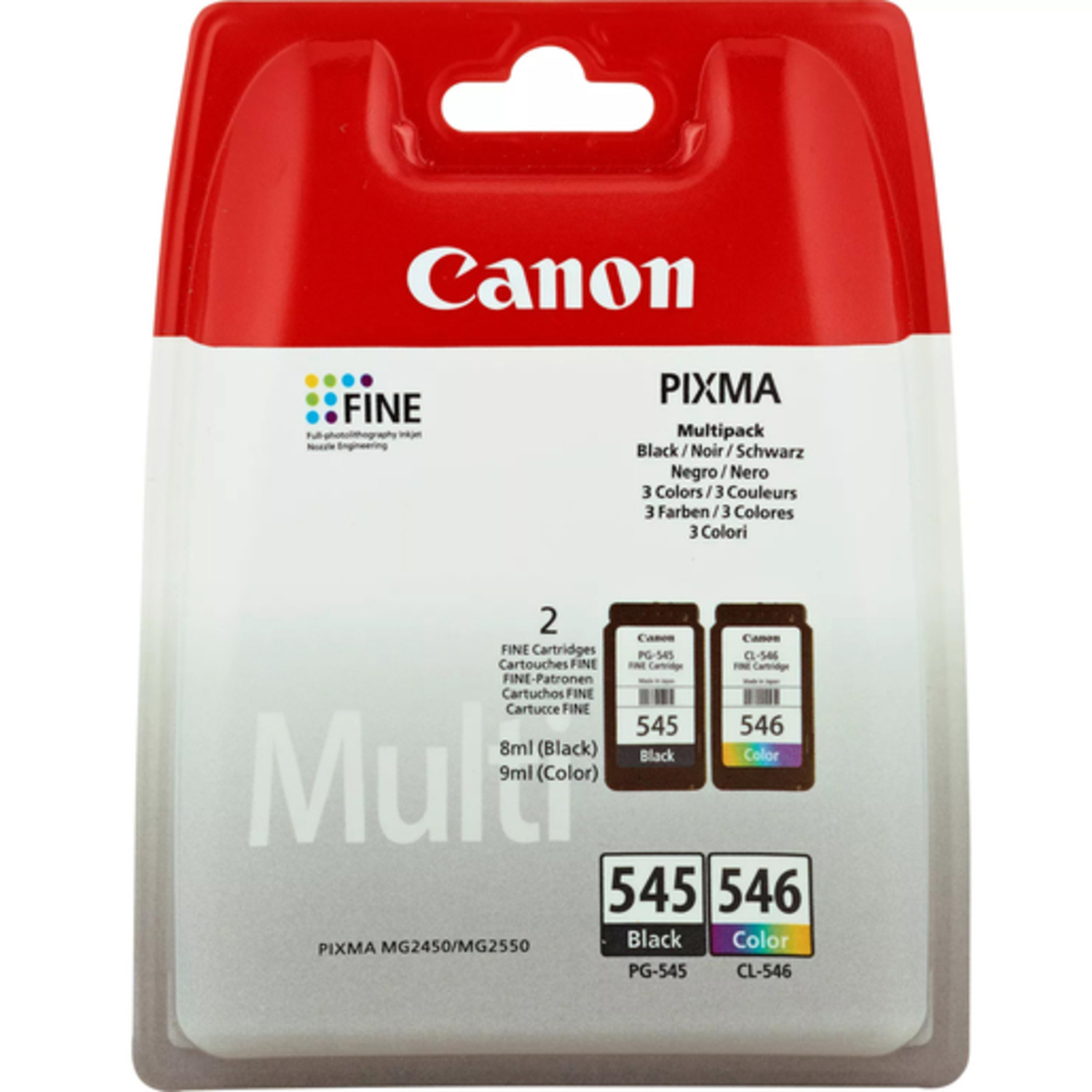 Canon PG-545/CL-546 Multipack Tintenpatronen mehrfarbig