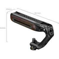 SmallRig Oberer Holz-Griff mit NATO-Klemme 5251