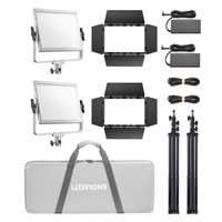 Godox Litemons LP1200Bi Zweifarbiges LED-Lichtpanel 2er Kit weiß