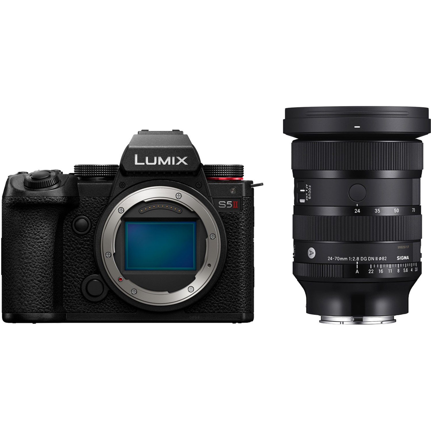 Panasonic LUMIX DC-S5II mit Sigma 24-70mm F2.8 DG DN II Art