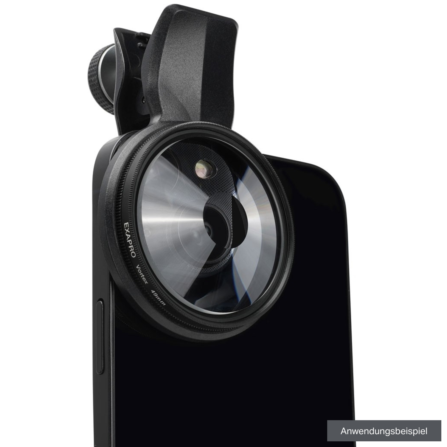 Kenko Vortex Filter mit Filterclip Exapro für Smartphones