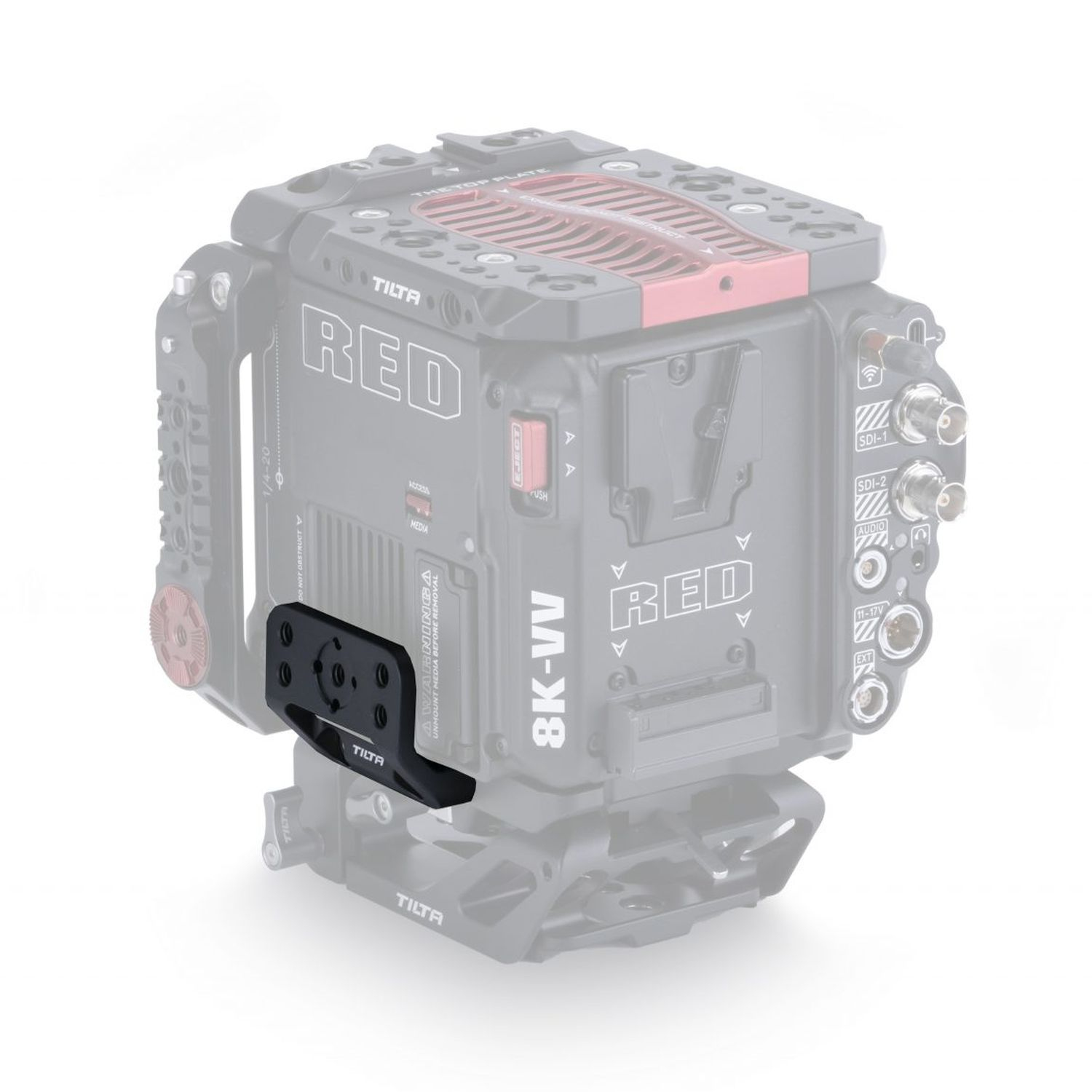 Tilta ESR-T08-BMP untere Montageplatte für RED V-RAPTOR