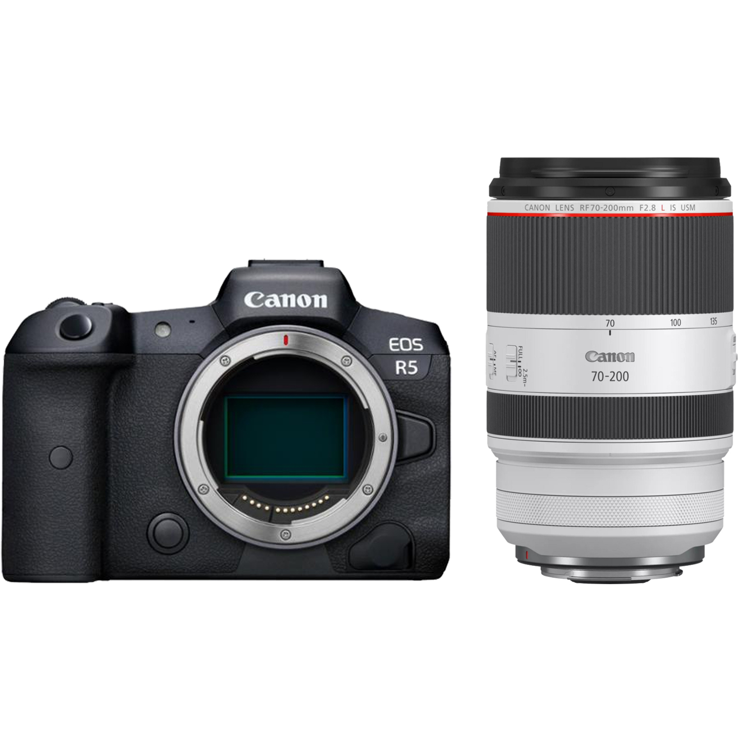 Canon EOS R5 mit RF 70-200mm F2.8L IS USM