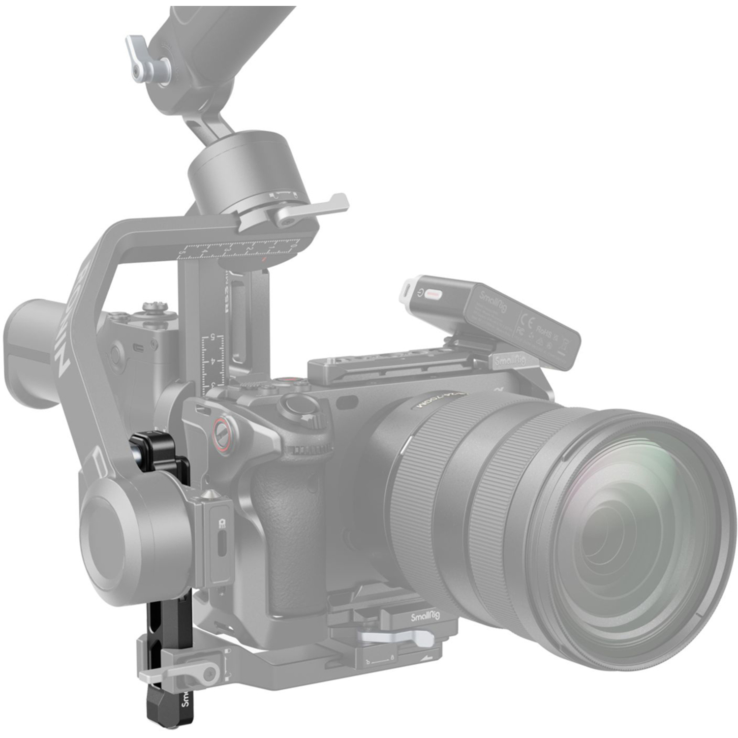 SmallRig Verlängerter vertikaler Arm 4196 für DJI RS 3 Mini