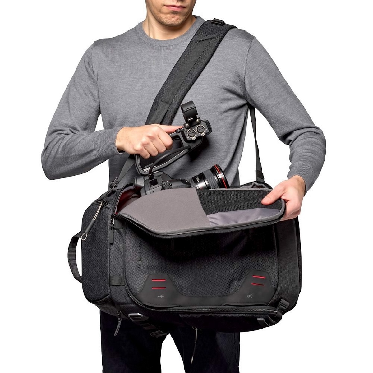 Manfrotto PRO Light Multiloader Kamerarucksack M für DSLR/Camcorder