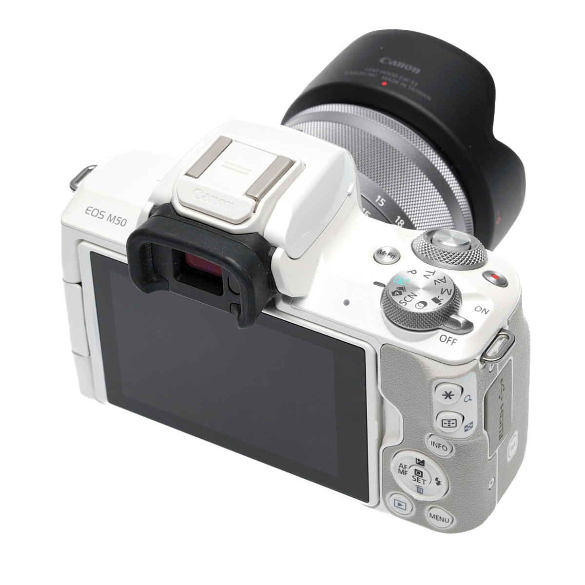 Canon EOS M50 weiß gebraucht