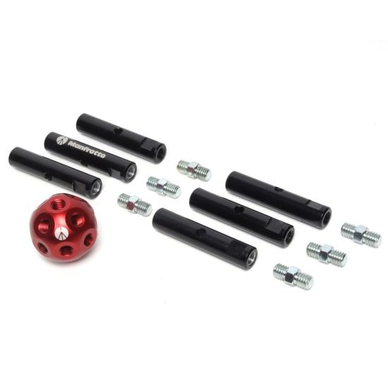 Manfrotto Dado MSY0580A Knotensystem Kit 6 Rohre mit 18 Anschlüssen
