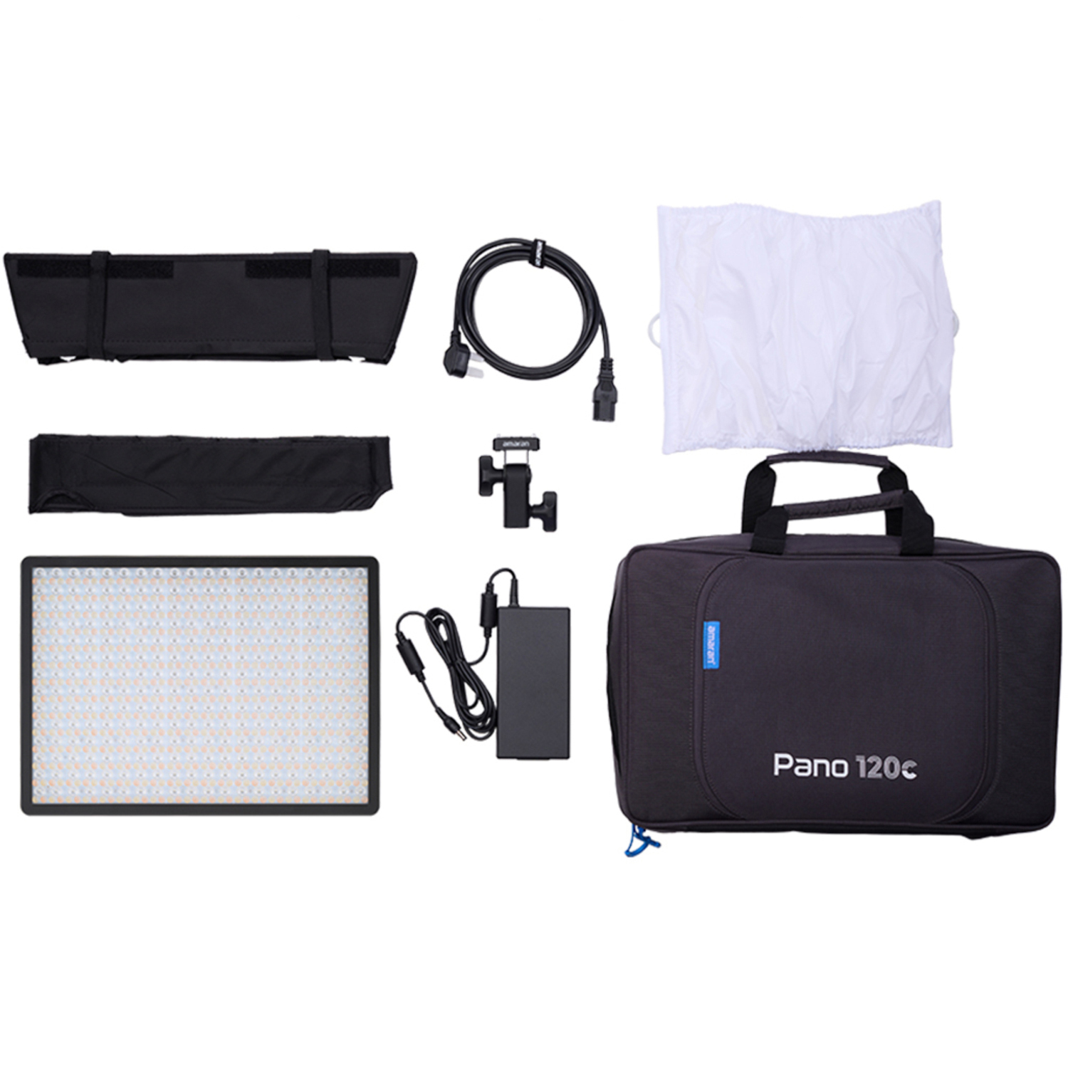 Amaran Pano 120c Kit Charcoal