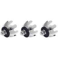 3 Legged Thing CLAWZ Edelstahl-Stativfüße mit 1/4 & 3/8 Zoll Gewinde