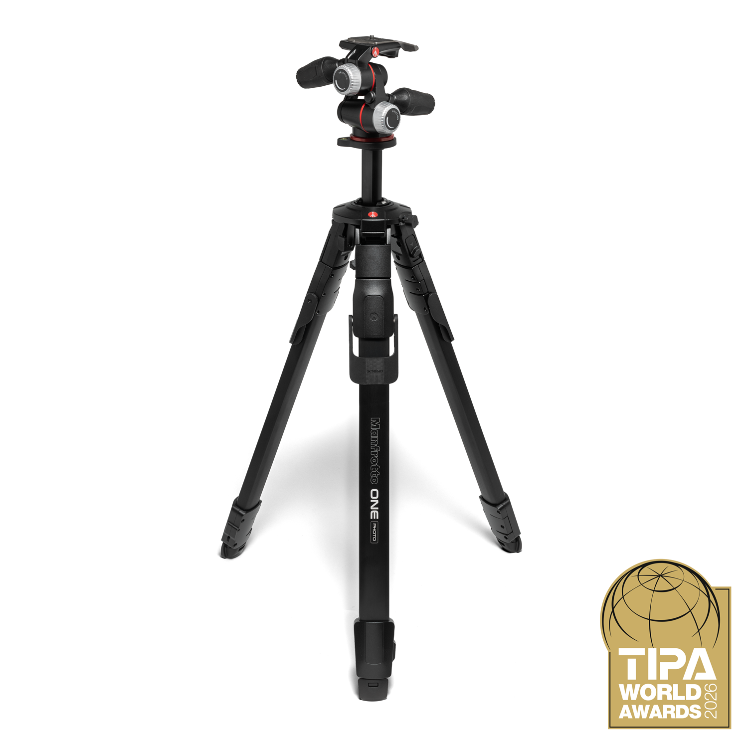 Manfrotto Stativ ONE Photo Alu mit 3-Wege-Neiger XPRO