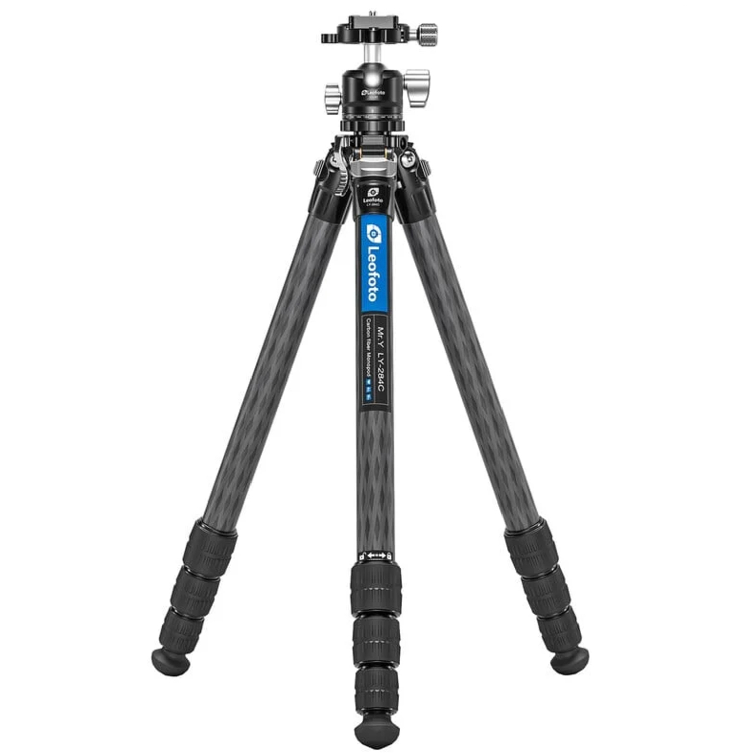 Leofoto Karbon-Dreibeinstativ LY-284C Mr.Y mit 30mm Kugelkopf