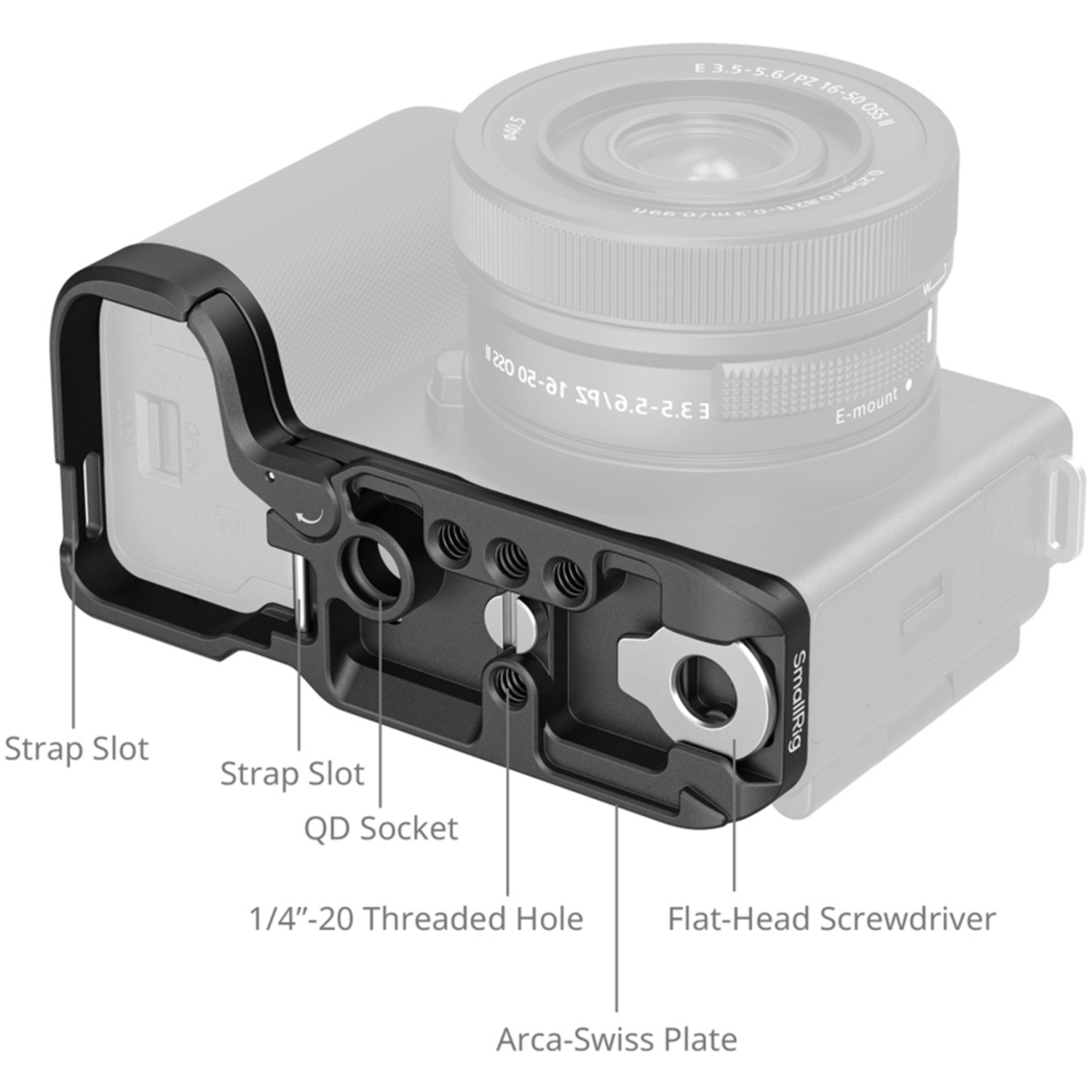 SmallRig Grundplatte 4950 für Sony ZV-E10 II