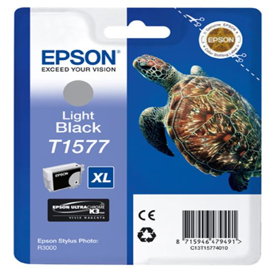 Epson Tinte light schwarz f. R3000