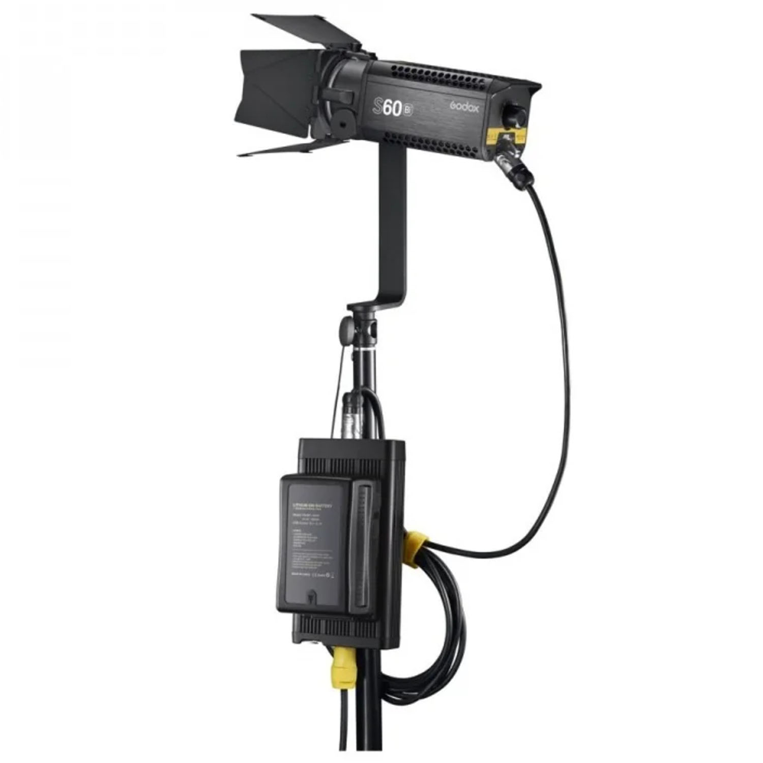 Godox S60Bi Set aus 3 Bi-Color Lampen mit Zubehör