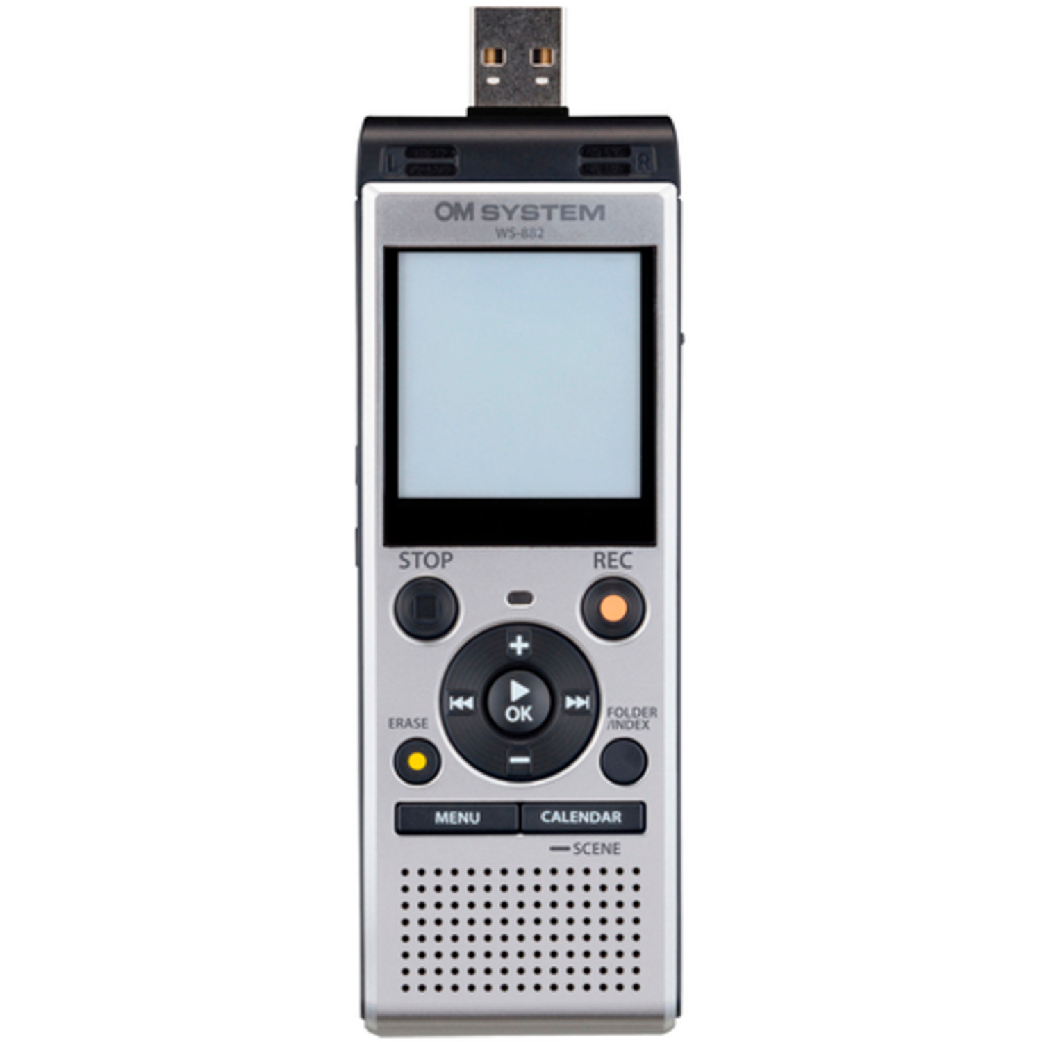 OM System WS-882 Stereo- Rekorder (4 GB), silber