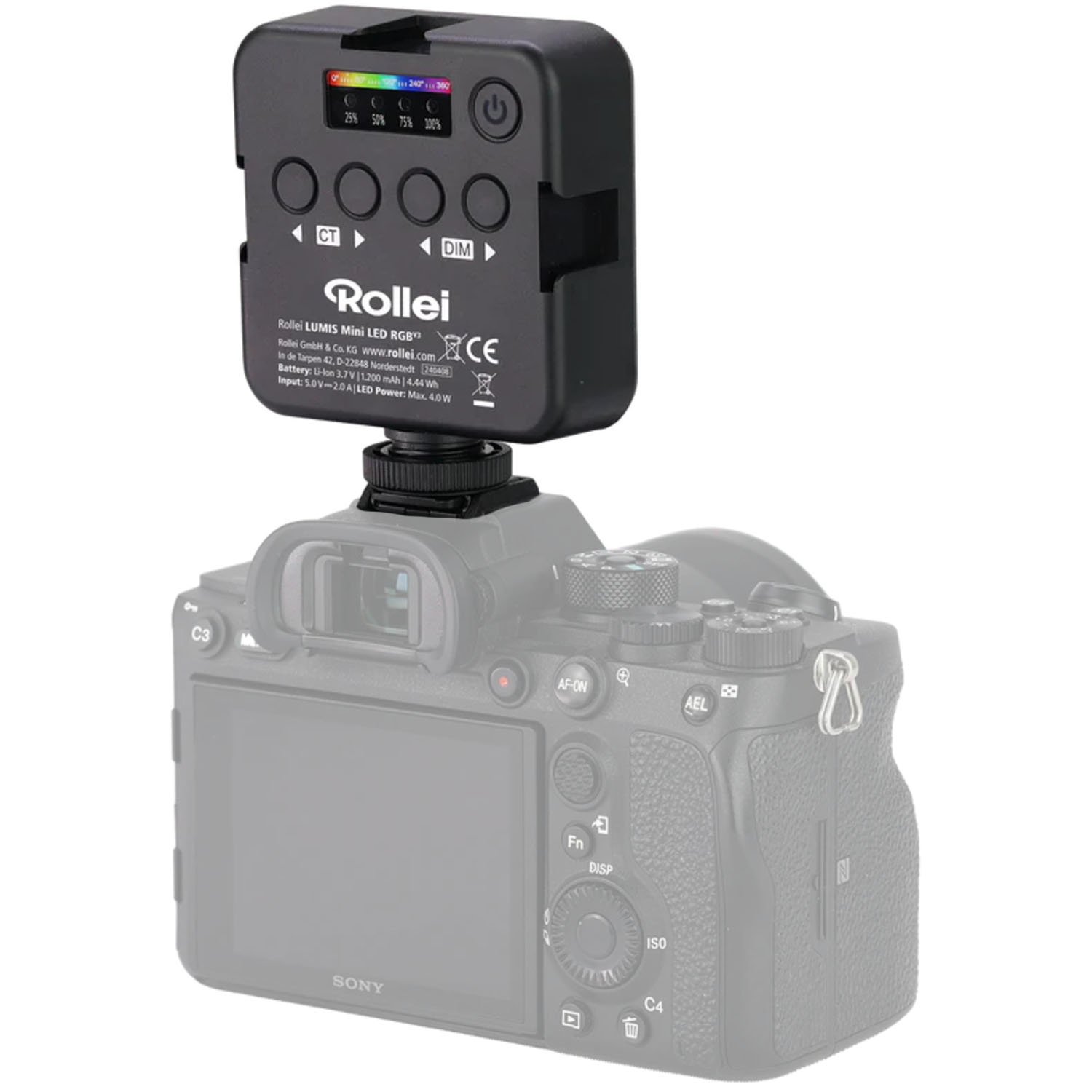 Rollei LED-Licht Lumis Mini RGB