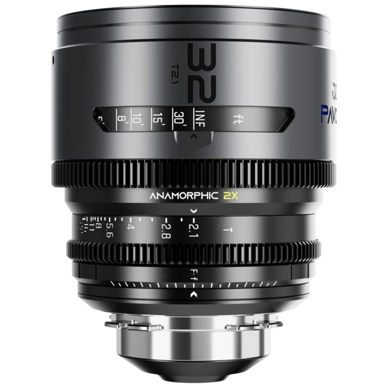 DZOFILM PAVO 2X ANAMORPHIC 32mm T2.1 Blue Coating Imperial für PL/EF-Mount