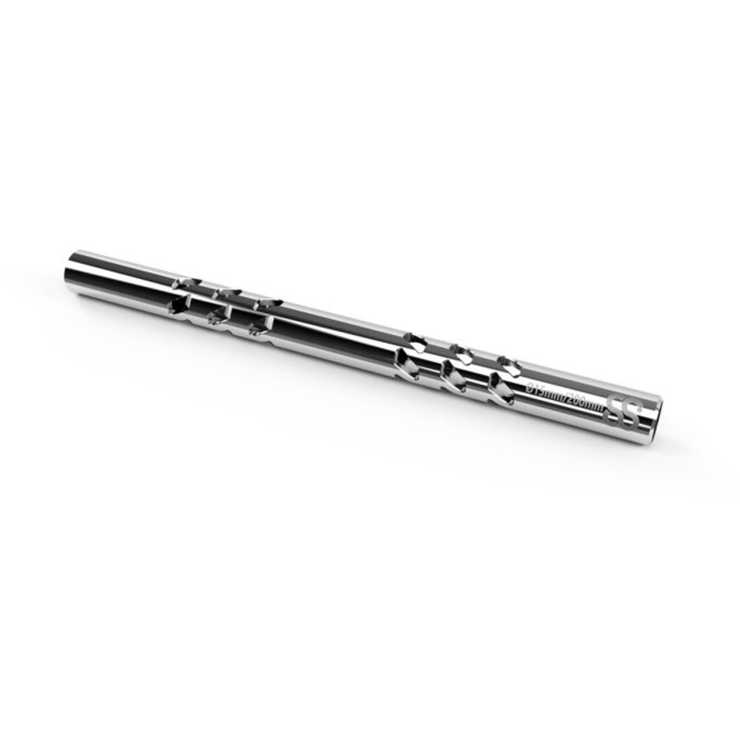 8Sinn 20cm lange Edelstahl Rod 15mm dick