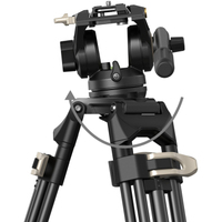 SmallRig Stativ mit Heavy-Duty Fluidkopf AD-01 3751B