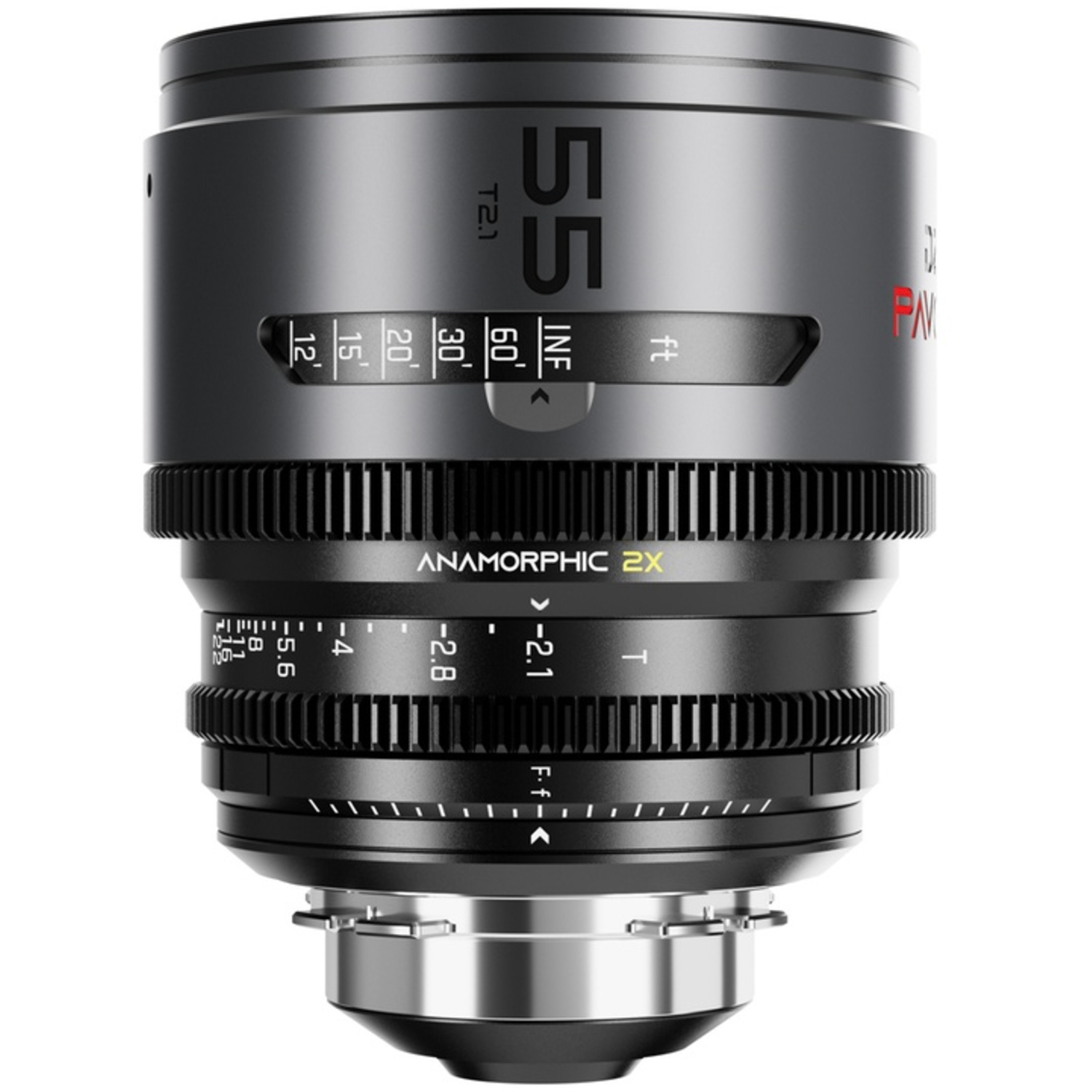 DZOFILM PAVO 2X ANAMORPHIC 55mm T2.1 Neutral Coating Imperial für PL/EF-Mount