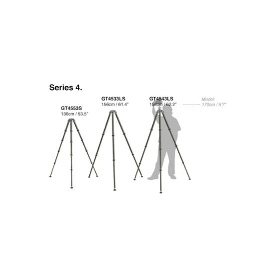 Gitzo Systematic Stativ Serie 4, 3 Segmente LS