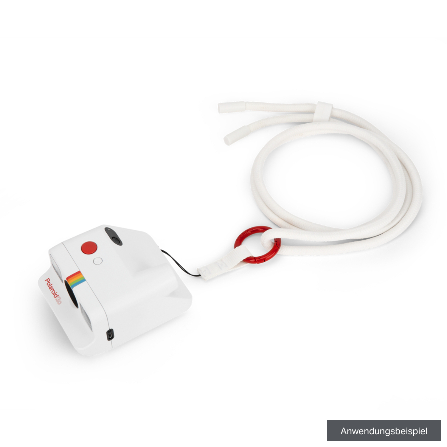 Polaroid Kameragurt weiß